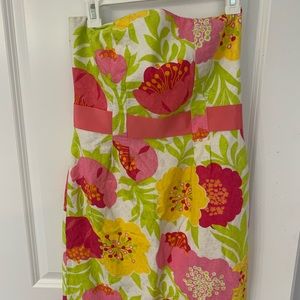 Strapless size 8 Lilly Pulitzer dress